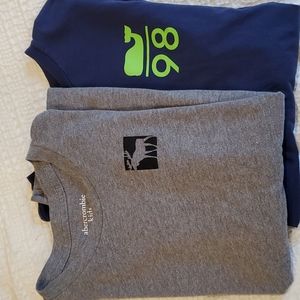 2 long sleeve shirts abercrombie & Vineyard Vines